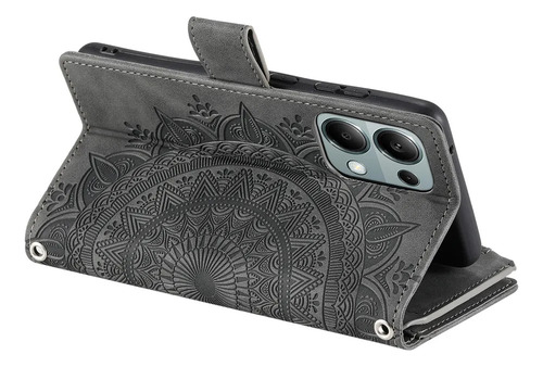 Funda De Piel Con Tapa Para Tarjetas Y Cartera .