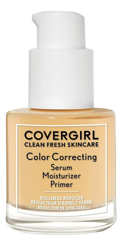 Primer Serúm Covergirl Color Correcting Clean Fresh Skincare Tono Del Primer Reductor De Embotamiento