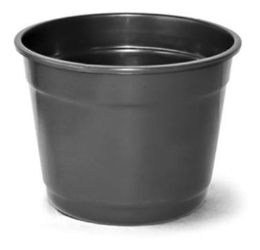 Vaso Comum Redondo 2,5 Preto Preto