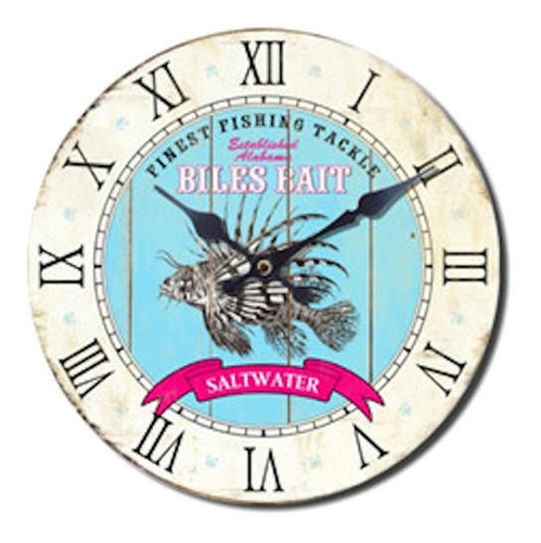Reloj Mural Runn Saltwater Fish / Runn