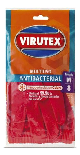 Virutex Guante Multiuso Antibacterial M 1 Par