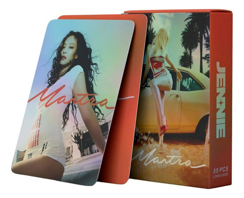 55 Photocards Jennie De Blackpink - Edición Mantra