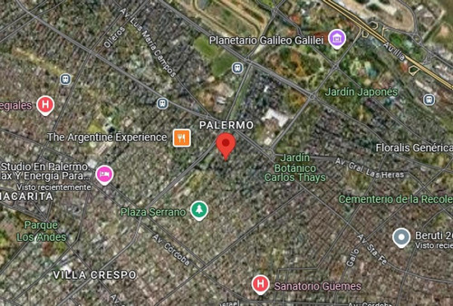 Departamento En Alquiler - 1 Dormitorio 1 Baño - 37mts2 - Palermo