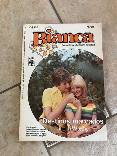 Livro De Romance Bianca Número 88 Destinos Marcados P478