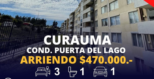 En Curauma Cómodo Departamento Con Acceso A Laguna La Luz