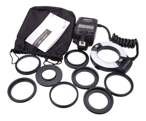 Imagem 3 de 4 de Flash Circular Meike Mk-14ext Nikon Macro I- Ttl Ring Af