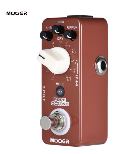 Pedal De Efectos Mini Octave Octave Modes Mooer Pure True