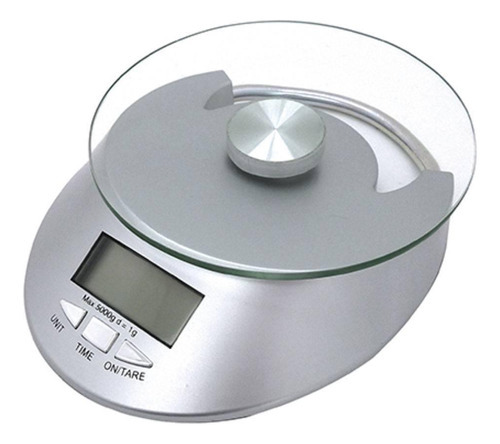 Balança Digital Vidro Para Cozinha Com Funções - Mimo Cor Azul