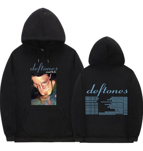 Sudadera Con Capucha Deftones Around The Fur Tour Band Conce