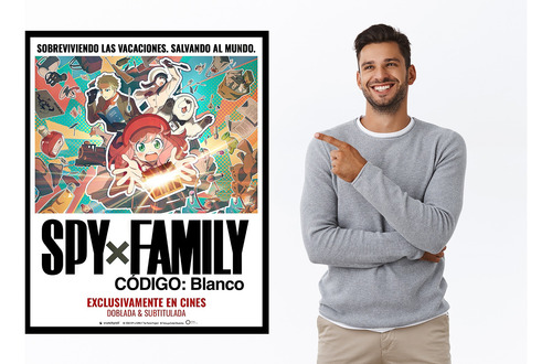 Poster De La Nueva Película Spy X Family 2024