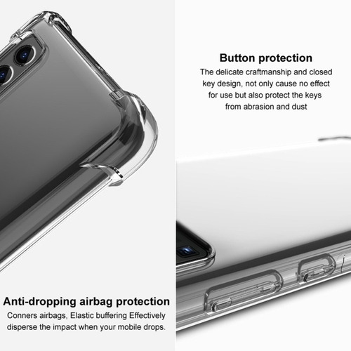 Funda Transparente Para LG V60 Thinq 5g Imak Tpu