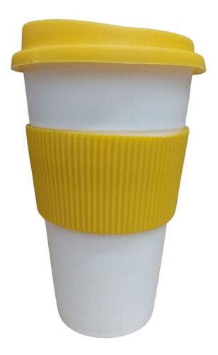 2 X 1 Vaso Térmico Tipo Starbucks Mug + Tapa + Faja 300 Ml 