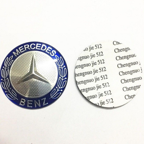 Emblema Mercedes Benz Volante Adhesivo 52mm Diametro M 101