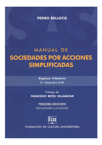 Libro: Manual De Sociedades Por Acciones Simplificadas