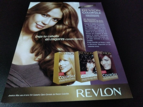 (pf721) Publicidad Revlon * Jessica Alba