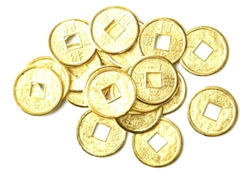 Monedas Feng Shui Atrae Suerte China Pack X 200 Aprox