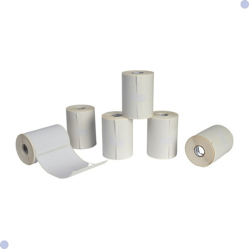 10 Rolos Etiqueta Térmica 100x50 Com Serrilha Zebra Elgin Cor Branco Autopel
