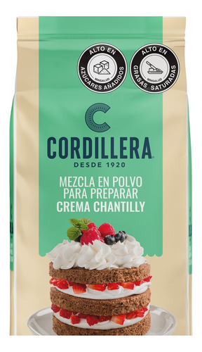 Crema Chantilly cordillera x  1kg - g a $56