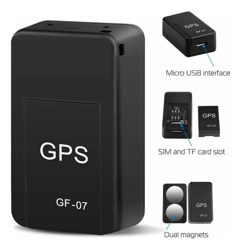 Mini Gps Rastreador De Coche, Localizador Antirrobo