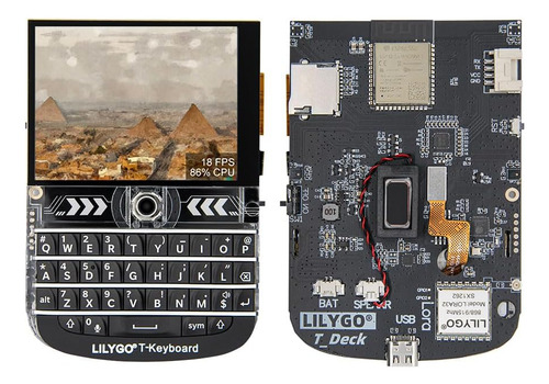 Módulo T-deck Con Esp32-s3 Y Pantalla Lcd De 7 Centímetros.