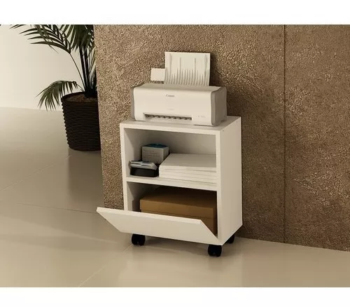 Mueble Para Impresora Escritorio Oficina Melamina Im-208