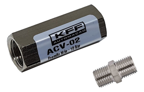 Válvula De Retenção Pneumática 1/8 M/f P/ Suspensão A Ar