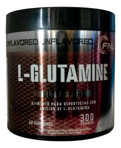 L-glutamine 300grs Fnl