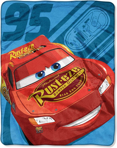 Coches Rayo Mcqueen Manta Polar 40 Pulgadas X 50 Pulgadas