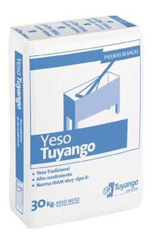 Yeso Tradicional Tuyango X 30 Kg.