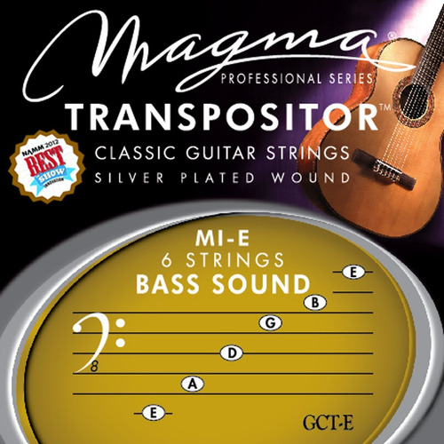 Encordado Guitarra Magma Transpositor Bass Sound Gct-e Mi