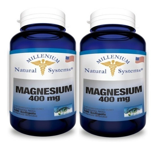Magnesio 400 Mg X 2 Fcos Natura - Unidad a $710