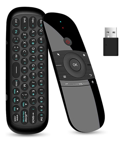Wechip W1 Universal Tv Remote Air Mouse, Teclado Inalámbrico