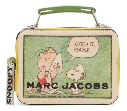 Bolsa Marc Jacobs By Peanuts Box Bag Snoopy