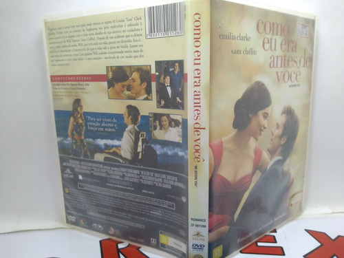 Dvd Como Eu Era Antes De Você Mgm 2016