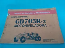 Comprar Mercurio Peruano: Libro Komatsu Motoniveladora Manual   L156