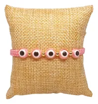 Comprar Pulsera Para Mujer, Hilo Rosado, Ojo Turco - Joyas Lucyana