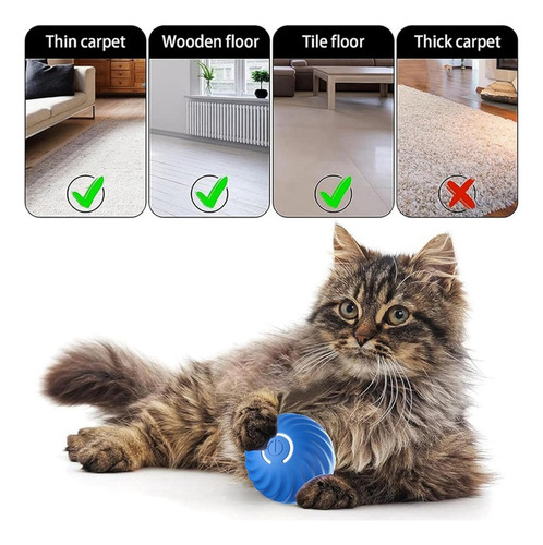 2×juguete Electrónico Para Perros Que Se Mueve