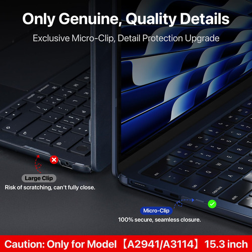 Case Macbook Air 15 Inch Soonjet Compatible 2023 2024