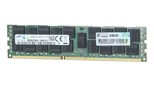 Memoria Ram Hp 16gb Pc3l-10600r Ddr3-1333 Ecc 664692-001