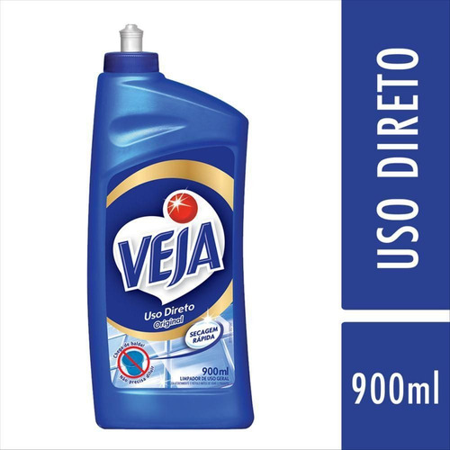 Limpador uso direto limpeza pesada original 900ml Veja