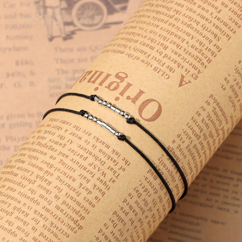 Pulseras En Código Morse De Ldurian, Padre, Hija E Hijo Code