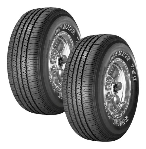 2-llantas 255/70r16 111h Maxxis Bravo Ht-750