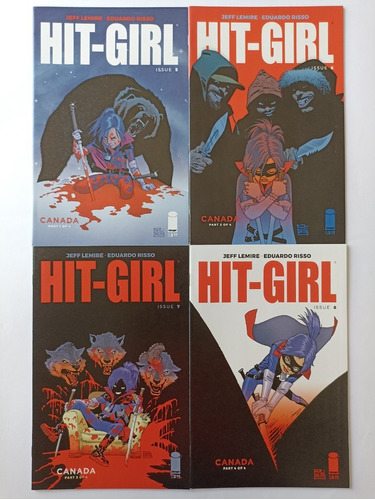 Imagen 1 de 1 de Kick Ass: Hit-girl In Canada (comic Completo, Usa)