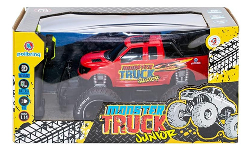 Carro De Controle Remoto Monster Truck Junior