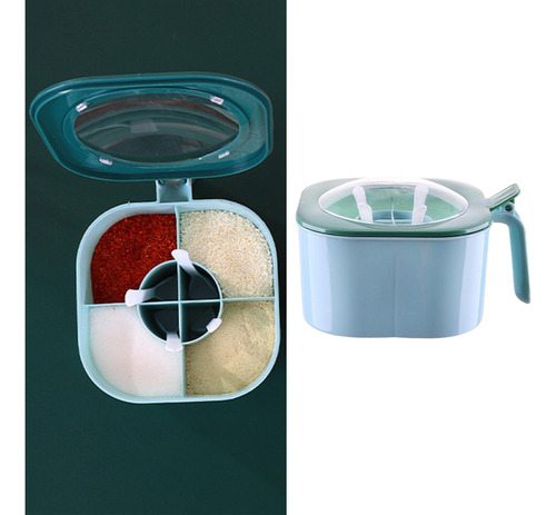 Tarros De Condimentos De Cocina Caja De Condimentos De