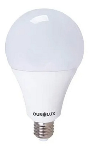 10 Lampada Ourolux Superled 12w Biv 3000k Bca Quente 41398 110V/220V