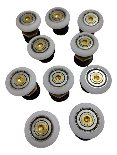 Roldanas Para Box Janela E Portas De Vidro Blindex 10un