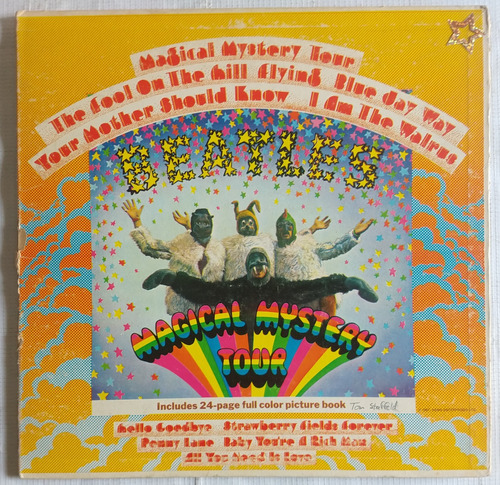 The Beatles Lp Magical Mistery Tour Con Libro Q