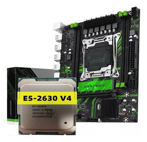 Kit Placa Machinist X99 Pr9 + Xeon E5-2680 V4 4x Ddr4 Nvme