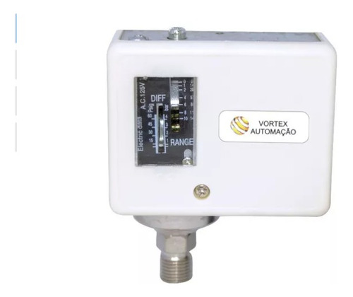 Pressostato Mecânico P110 Ar Comprimido Pressão 1 A 10 Bar